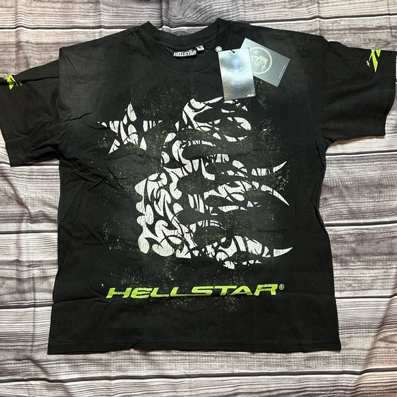 Hellstar Black Graphic Tee - Picture 1 of 4